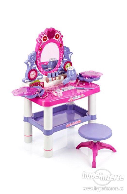Dětský toaletní hrací stolek s hudbou - nové zboží - foto 1