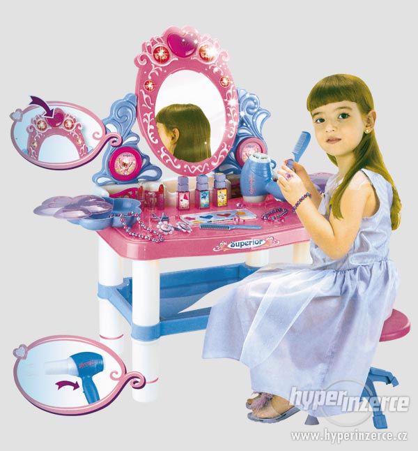 Dětský toaletní hrací stolek s hudbou - nové zboží - foto 7