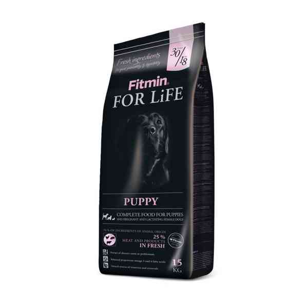 PRODÁM GRANULE FITMIN FOR LIFE PUPPY (15 kg) - foto 1