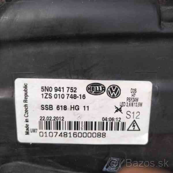 Xenony vw tiguan predni svetlo xenon pravy levy - foto 3