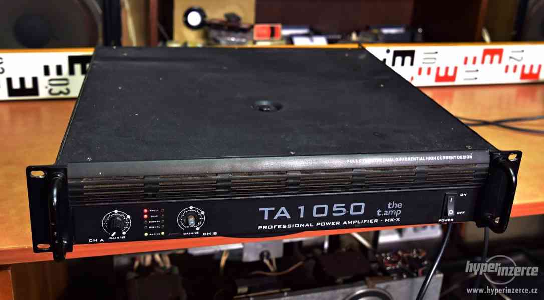 The T.Amp TA 1050 profesionální zesilovač - foto 1