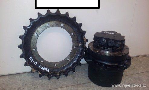 Prodám pojezdový hydromotor na CAT 303CCR - foto 1
