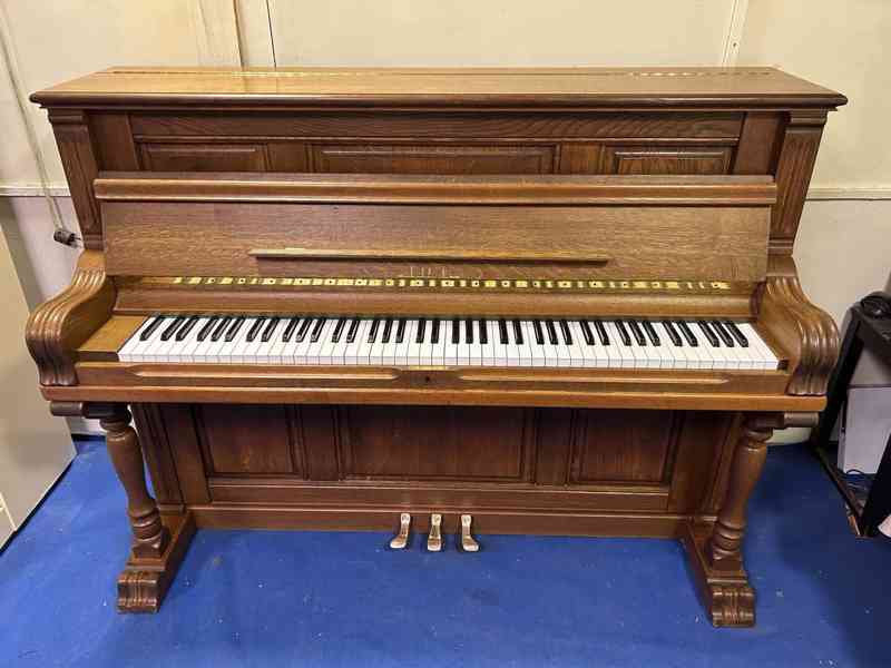 Zánovní stylové pianino zn. RIPPEN model Largo 114 + židle - foto 2