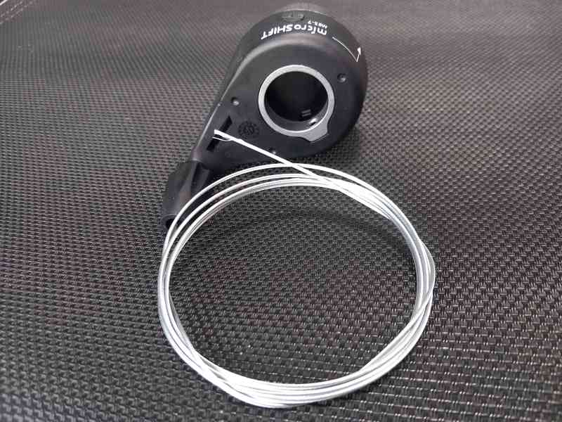 Nové řazení Microshift MS25 1x7 (otočné řazení) - pravé - foto 3