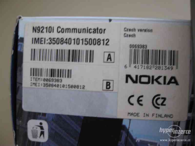 Nokia 9210i - funkční komunikátor z r.2002 ve stavu NOVÉHO - foto 18