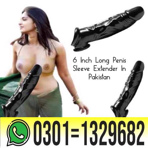 6 Inch Long Penis Sleeve Extender In Pakistan { 0301=1329682 - foto 1
