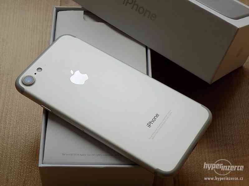 APPLE iPhone 7 32GB Silver -ZÁRUKA - TOP STAV - foto 6