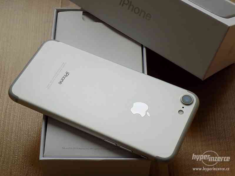 APPLE iPhone 7 32GB Silver -ZÁRUKA - TOP STAV - foto 7