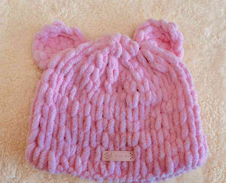 Nová dívčí hřejivá čepice  - foto 2