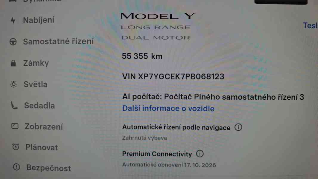 Tesla Y, lonhg range dual motor, ENHANCED, TAŽNÉ - foto 7