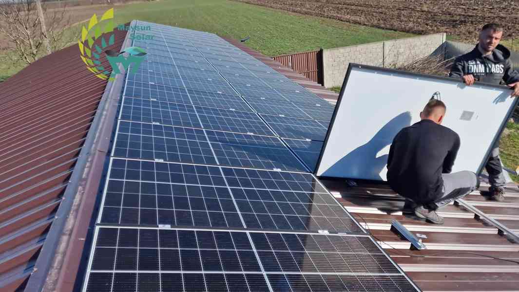 Maysun Solar MS410MB-40H Mono 400W fotovoltaický FV modul PV - foto 3