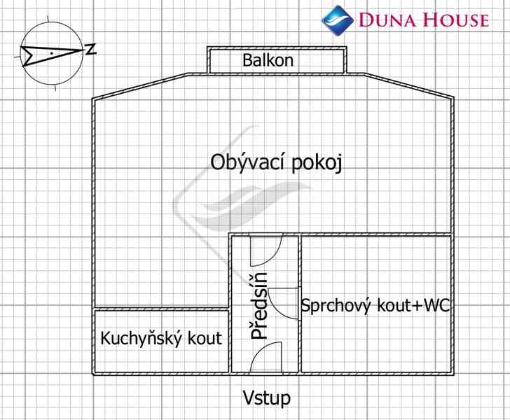 Prodej bytu 1+kk, 37,4 m2 + 4,5 m2 balkon, Praha 10, Záběhlice. - foto 10