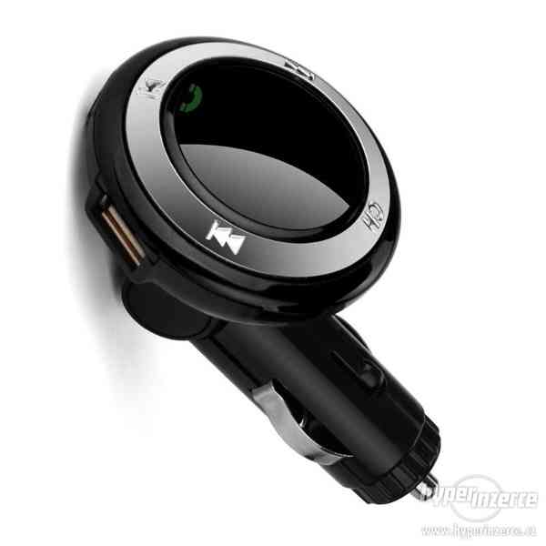 Bluetooth FM Transmitter - Car Kit pro běžné autorádio - foto 4