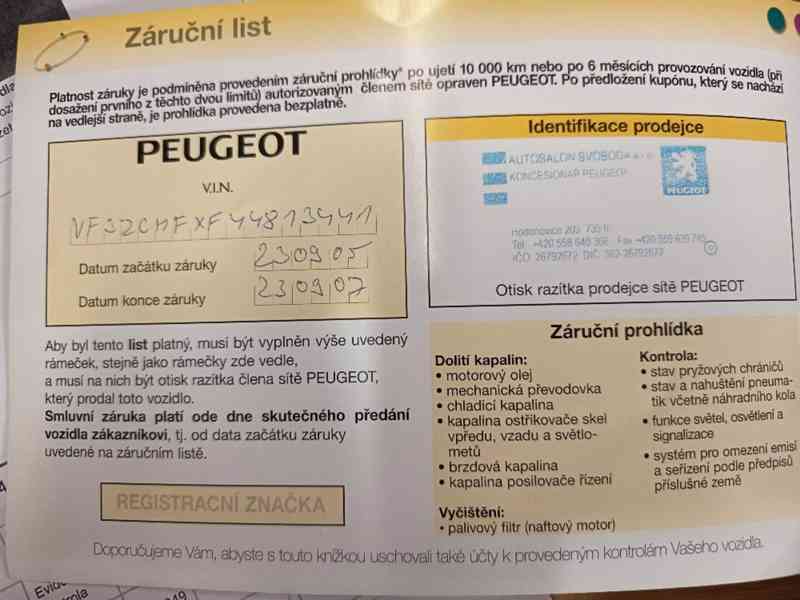 PEUGEOT 206 1,1i Hatchback ČR - foto 30