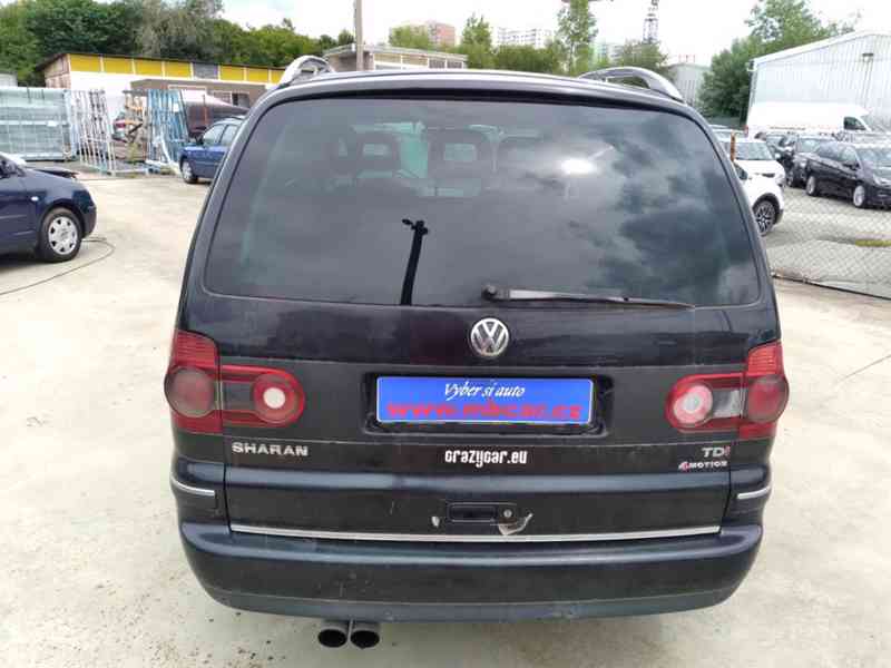 VOLKSWAGEN SHARAN 1.9 TDI 4 MOTION FAMILY ČR - foto 7