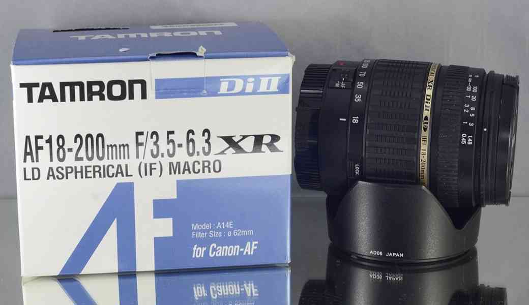 pro Canon -Tamron AF 18-200mm F/3,5-6,3 DiII XR LD - foto 4