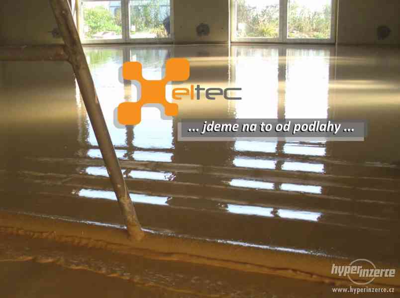 Pokládka anhydritové podlahy - podlahové topení - omítky - foto 2