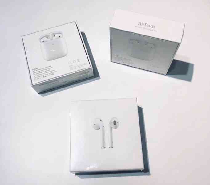Sluchátka Apple AirPods 2, Nové - nerozbalené - foto 3