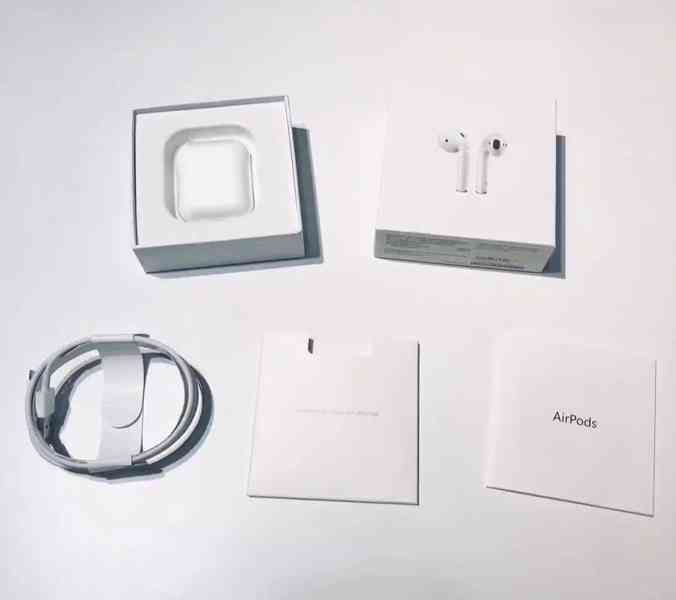 Sluchátka Apple AirPods 2, Nové - nerozbalené - foto 2