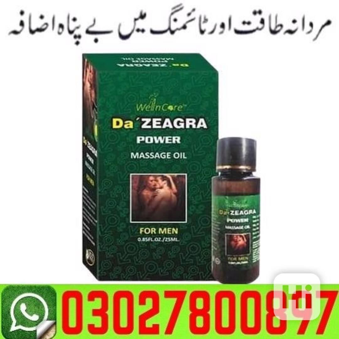 Da Zeagra Power Massage Oil in Rawalpindi # 0302-78OO897 - foto 1