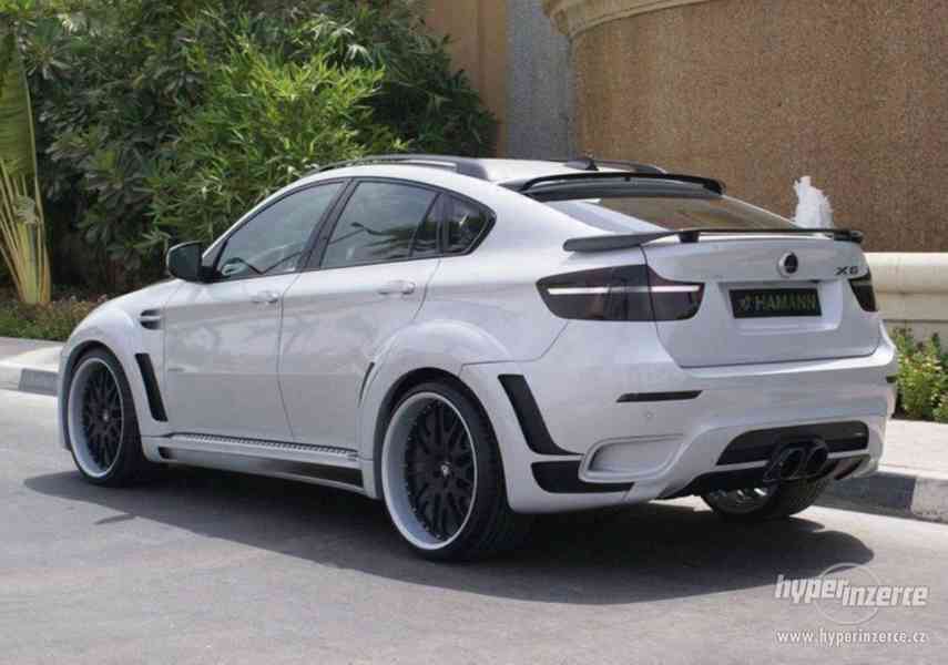 bmw x6 e71 spoiler kridlo hamann tuning lista - foto 1