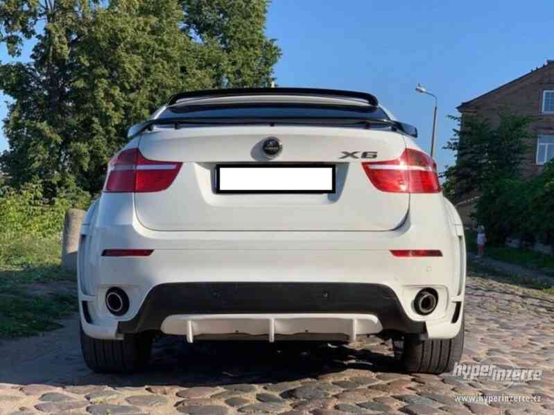 bmw x6 e71 spoiler kridlo hamann tuning lista - foto 2