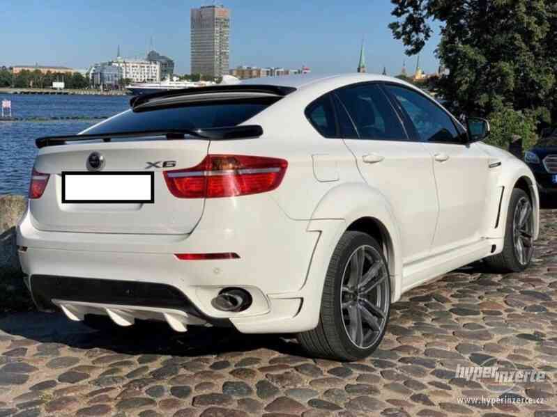 bmw x6 e71 spoiler kridlo hamann tuning lista - foto 3