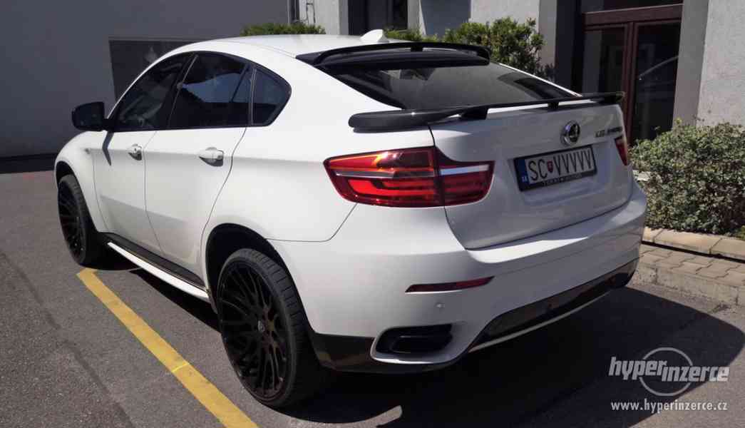 bmw x6 e71 spoiler kridlo hamann tuning lista - foto 5