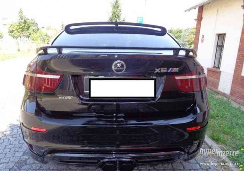 bmw x6 e71 spoiler kridlo hamann tuning lista - foto 11