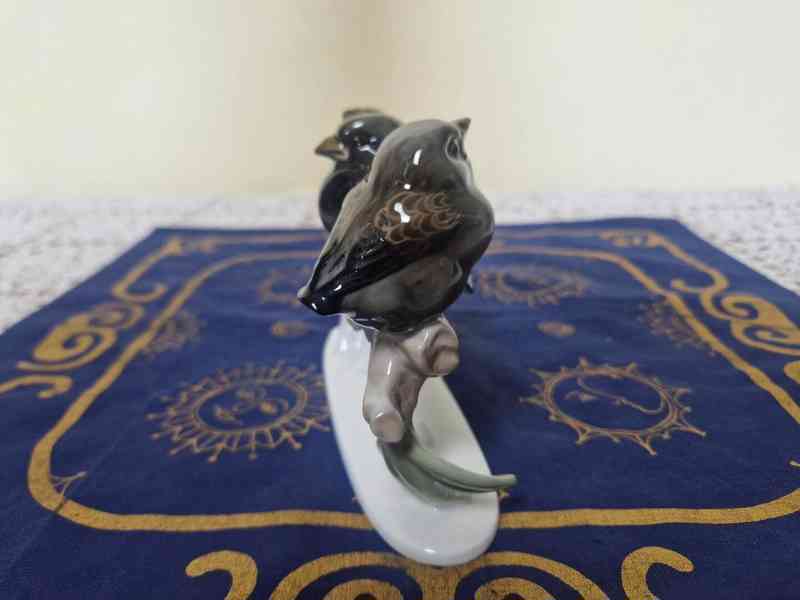 Vzácná porcelánová soška Ptáci Himmelstoss Rosenthal - foto 2