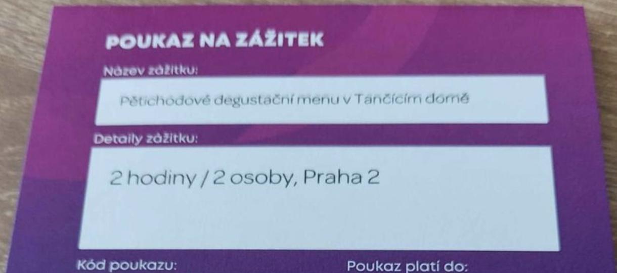 - poukaz na degustační menu - foto 2