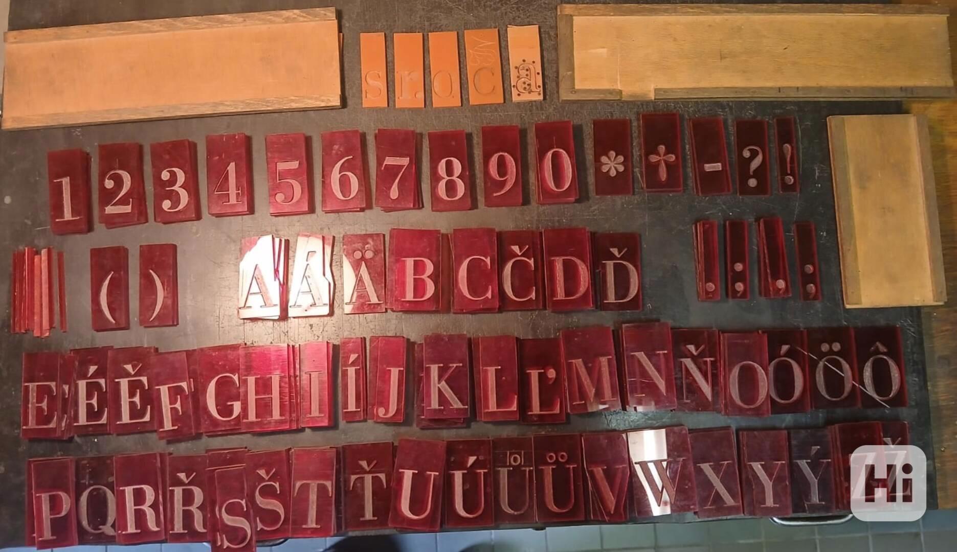 Gravírovací šablona pro frézku (pantograf) - foto 1