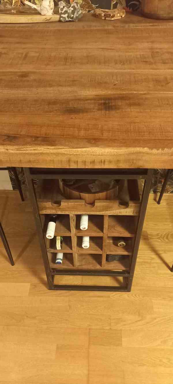 Jidelni barovy stůl+ židle  - foto 6