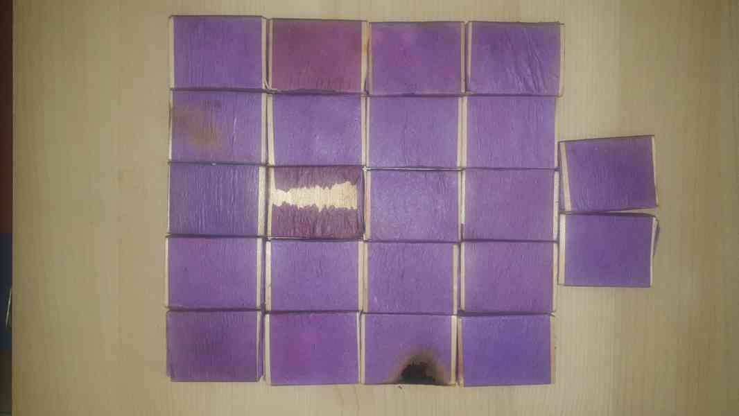 Staré dýhované krabičky. - foto 2