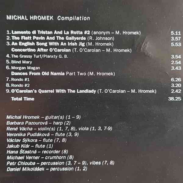 CD - MICHAL HROMEK / Compilation (klasická kytara) - foto 2