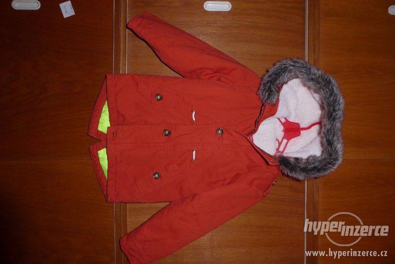 Dětská bunda zimní SLEVA vel.122, 6-7 let - foto 1