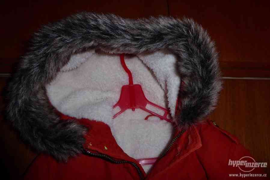 Dětská bunda zimní SLEVA vel.122, 6-7 let - foto 2