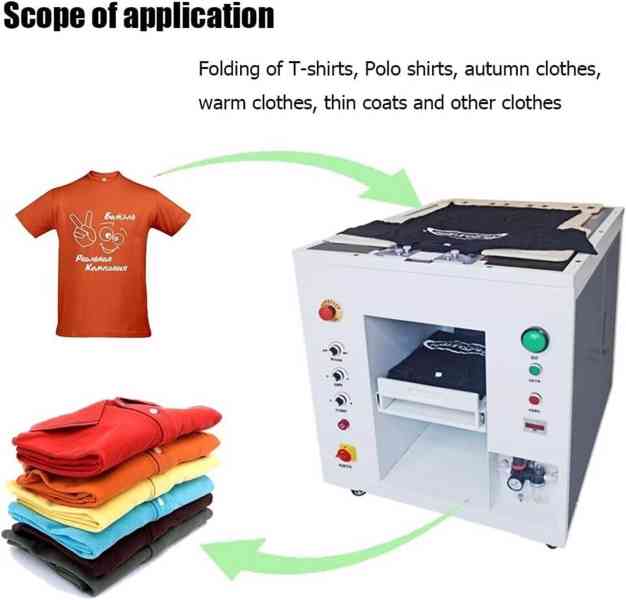Automatic Clothes Folding Machine Shirt Folding Machine T-sh - foto 4