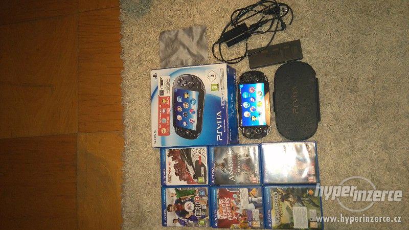 SONY PS VITA 3G WIFI 8GIGA + 5 HER A PRISLUSENSTVi