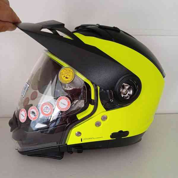 Enduro modulární přilba Nolan N70 2 GT 3v1 - foto 11