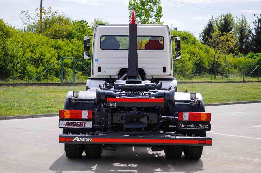 MERCEDES-BENZ AXOR 1833 - HÁKOVÝ NOSIČ KONTEJNERŮ MEILLER - foto 6