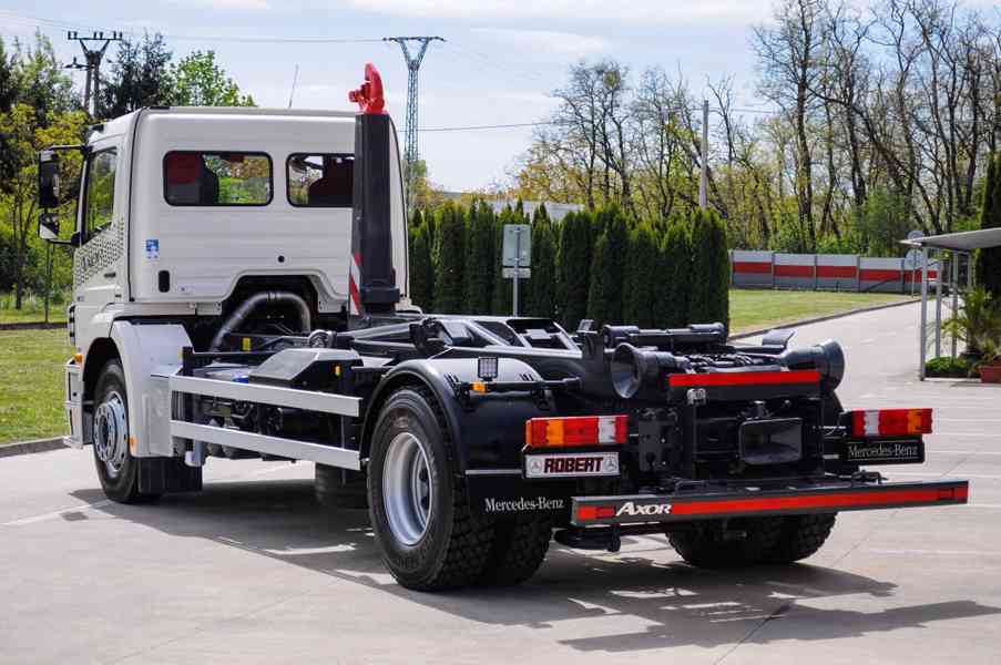 MERCEDES-BENZ AXOR 1833 - HÁKOVÝ NOSIČ KONTEJNERŮ MEILLER - foto 5