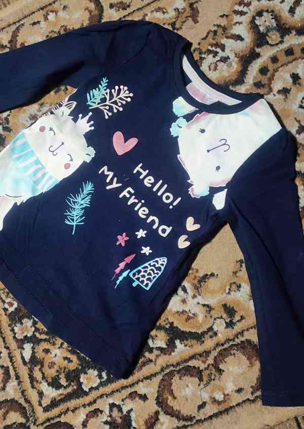 Dětské tričko s ledním medvědem, vel. 86 - foto 2