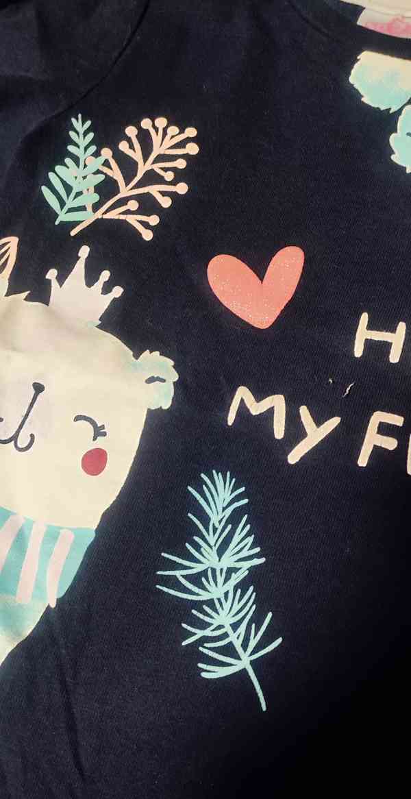 Dětské tričko s ledním medvědem, vel. 86 - foto 3