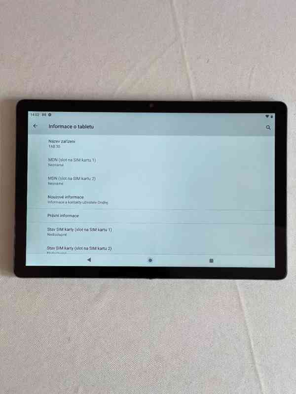 CUBOT TAB 30 LTE – 10,1" tablet, 4GB RAM, Android 11, Dua... - foto 2