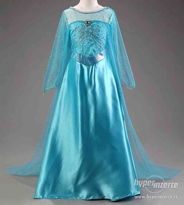 Nové šaty Elsa ledové království Frozen - foto 4