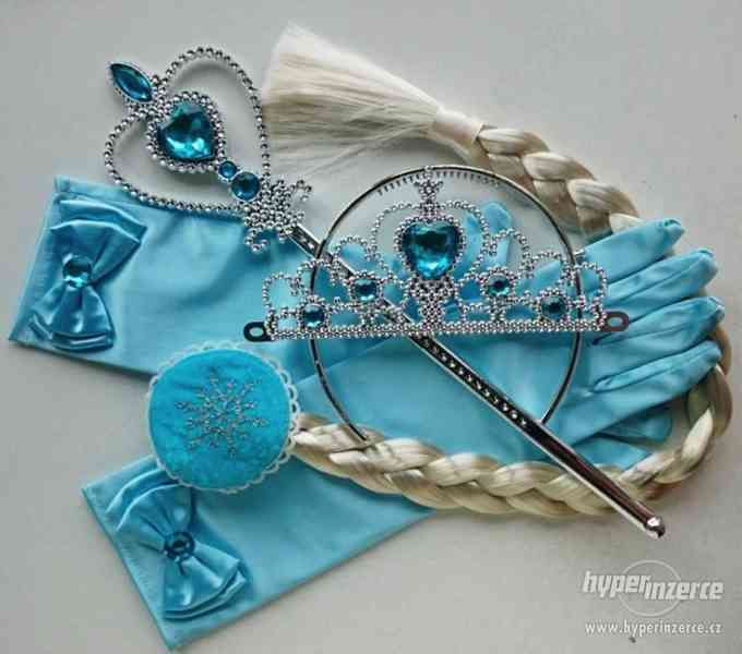 Nové šaty Elsa ledové království Frozen - foto 5
