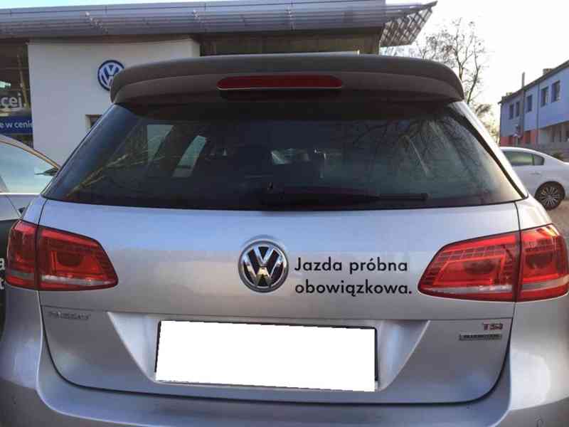 Spoiler kridlo vw passat b7 combi tuning r-line - foto 6
