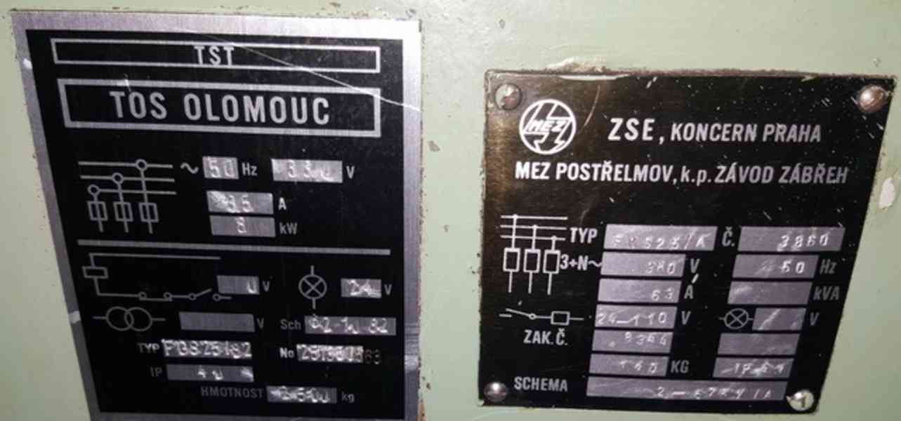 Frézka konzolová FGS 25/32 (10528.)   - foto 5