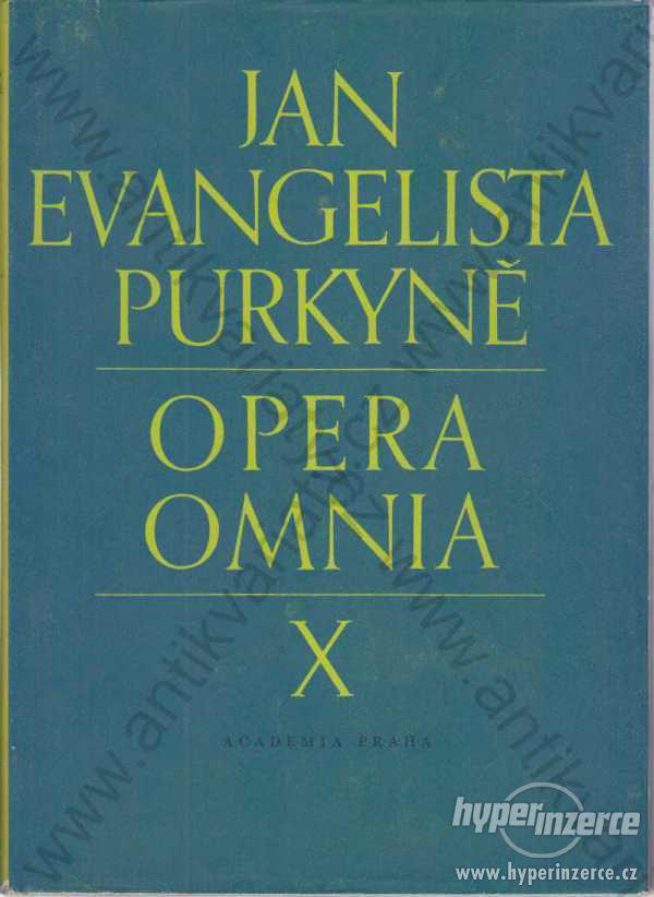 Opera Omnia  Jan Evangelista Purkyně 1968 - foto 1